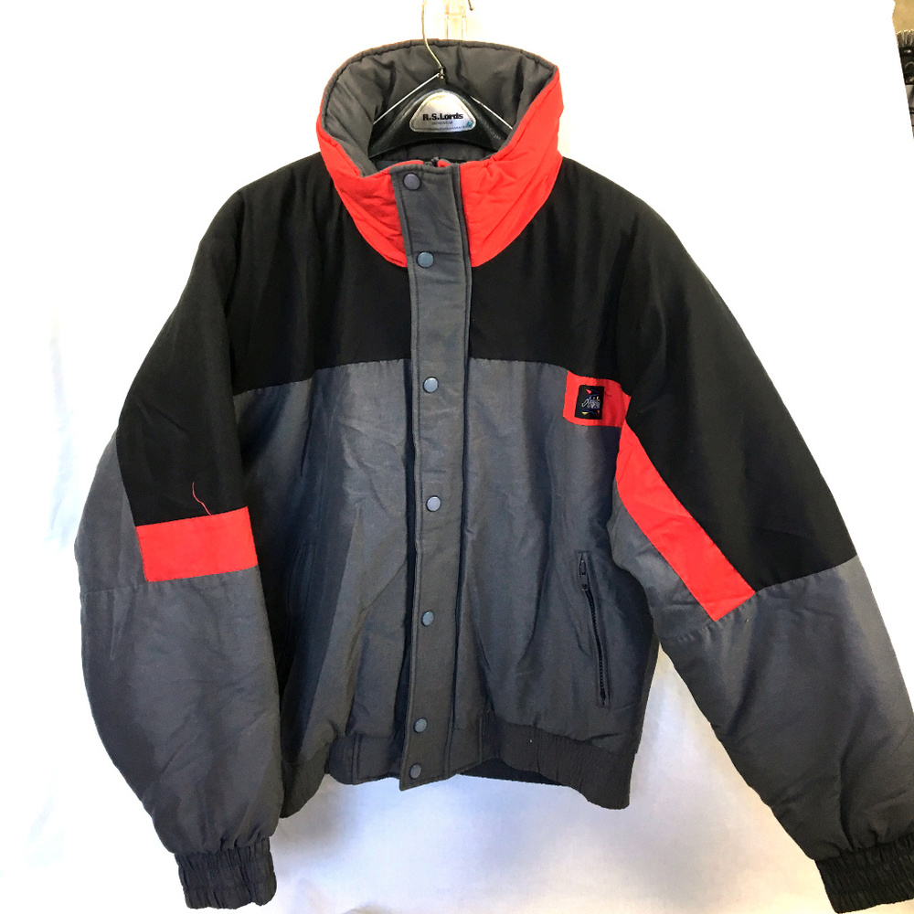 Vtg SLALOM Mens Large Winter Ski Jacket Very Clean